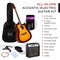 Best Choice Products Beginner Acoustic Electric Guitar Starter Set 41in w/ Wood Cutaway Design, Gig Bag